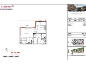 A LOUER APPARTEMENT DE TYPE 2 - RESIDENCE NEUVE