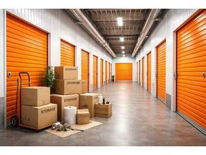 Espace de stockage avec parking VL