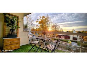 T2 51 m² lumineux – Balcon sud sans vis-à-vis – Parking – Rénové