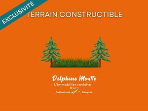 Terrain constructible à vendre