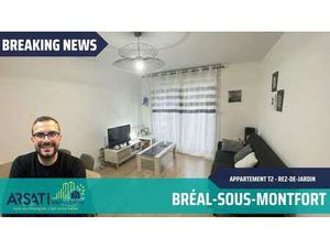 Vente Appartement 2 pièces à Bréal-sous-Montfort (35310) : à vendre 2 pièces / 42m² Bréal-