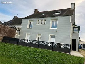 Maison mitoyenne 7 pièces avec sous-sol et grand jardin – Proche centre Locminé