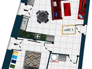 T2 43m2 a louer a saint antoine