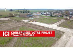 Terrain constructible viabilisé à vendre