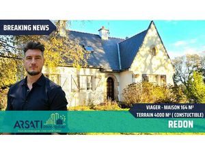 MAISON de 1974 - 164 m² HABITABLE - 5 CHAMBRES -Environ 4000 m?