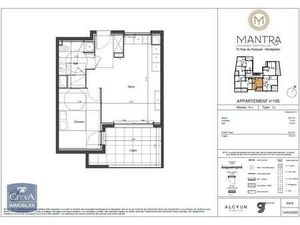Location Appartement 2 pièces 44m² MONTPELLIER 34080