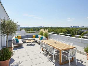 4 pièces duplex en dernier étage avec grande terrasse – exposition sud-est – sans vis-à-vi