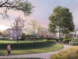 Gelijkvloers appartement met tuin en terras