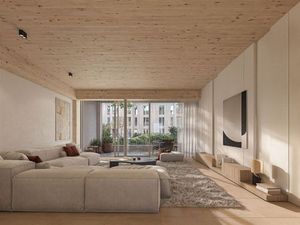 Gelijkvloers appartement met tuin en twee terrassen