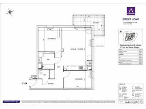 Appartement 3 pièces 66 m²