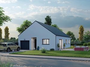 Vente maison neuve 4 pièces 89.5 m² à La Houssaye-en-Brie (77610)  307 600 €