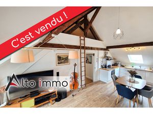 Appartement de standing 3 pièces 61m2 habitables + mezzanine