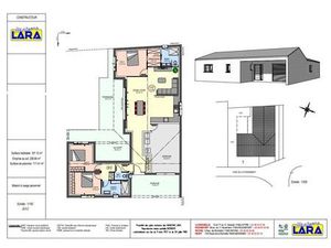 Vente maison neuf 4 pièces 107m2 Saint-Rogatien - 394600 € - Surface Privée