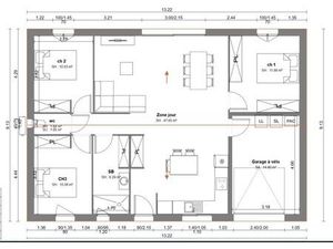 Vente maison neuf 4 pièces 87m2 Saint-Jean-de-Liversay - 197400 € - Surface Privée
