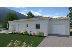 Terrain avec maison neuve à vendre