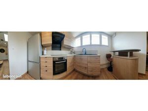 Au cœur d'un paisible parc de 2500m² confortable P3 neuf meublé