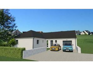 Terrain avec maison neuve à vendre