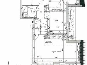 Appartement 4 pièces 86 m²