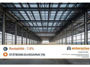Vente local industriel 800 m² Saint-Étienne-du-Rouvray (76800)