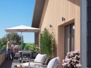 Appartement T4 NEUF RT2012 2 balcons - parking