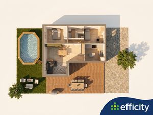 Maison 3 pièces - 70 m²