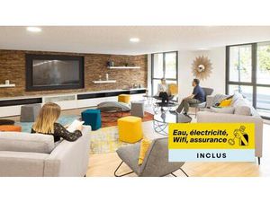 Appartement T1 19m² meublé et équipé toutes charges comprises