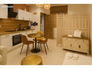 Studio neuf équipé jardin jacuzzi espaces communs