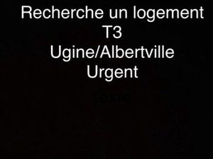 Recherche de logement