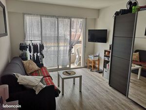 Studio meublé 33m² proche plage