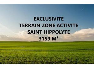 Terrain - 3159 m² ZONE ACTIVITE . ST HIPPOLYTE