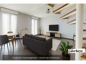 ? Duplex 71 m² lumineux + garage – Gare Tgv à 2 min – Idéal investisseur ou actif mobile