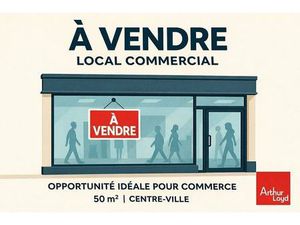 Vente commerce 49 m² Tours (37000)