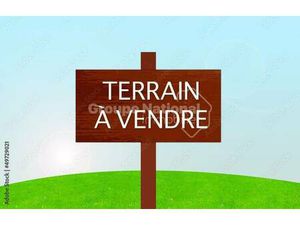 Terrain constructible viabilisé à vendre