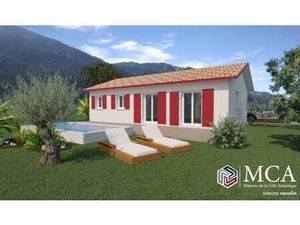 Terrain avec maison neuve à vendre