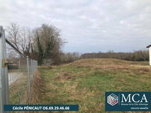 Terrain constructible viabilisé à vendre