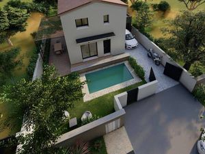 Terrain avec maison neuve à vendre