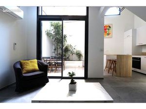 Duplex meublé avec terrasse - nice centre libération - bail mobilité 1 mois et plus - loye