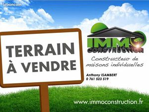 Terrain 800 m² Verdelais