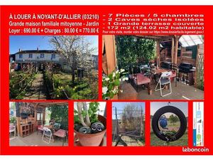 Grande maison 7 pièces à louer