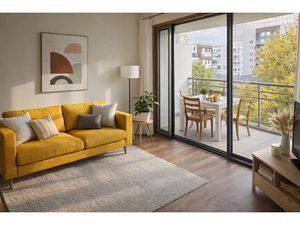 Studio lumineux de 30 m² avec terrasse