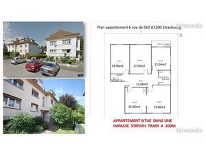 Particulier loue appartement