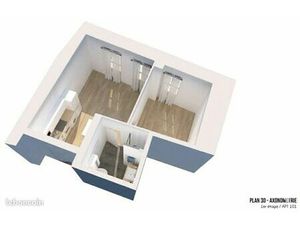 T2 au 1° étage  lumineux  refait à neuf en 2023 dans un petit immeuble calme du centre his