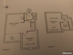 Loue T3 Duplex à Vannes