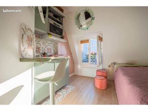 Studette Cosy/High-tech – 11 m² – Plaine Monceau