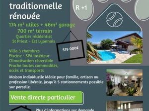 Maison individuelle prete a vivre