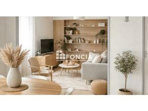 Bigot   appartement 78m2 au 3ème étage avec grande pièce à vivre   3 chambres  cuisine sép