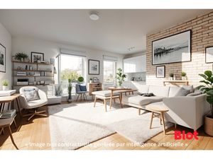 Appartement T3 dans une résidence de 2010 avec grande terrasse et stationnement