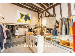Local commercial avec mezzanine habitable – Murs libres – Paris 5ᵉ  Rue Blainville
