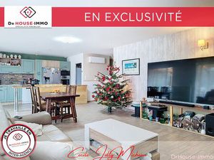 Maison familiale de plain-pied avec piscine chauffée