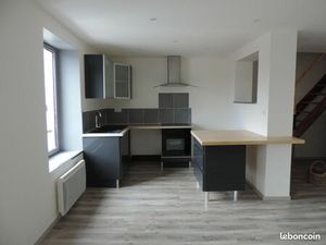 Appartement 3 chambres terrain